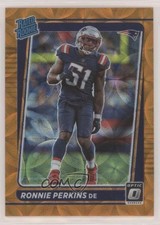 2021 Donruss Optic Rated Rookie Orange Scope Prizm 30/79 Ronnie Perkins #283 0x1