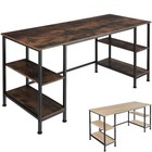 Schreibtisch 4 Regalebenen Bürotisch Arbeitstisch Computertisch Industrie-Design