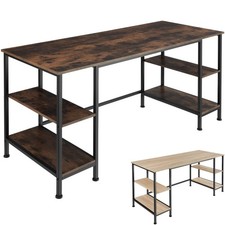 Schreibtisch 4 Regalebenen Bürotisch Arbeitstisch Computertisch Industrie-Design