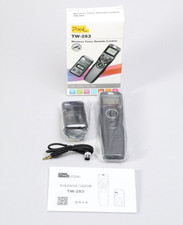 PIXEL TW-283 WIRELESS TIMER REMOTE CONTROL SHUTTER RELEASE NEW IN BOX FOR NIKON