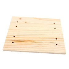 1 pc di legno di coniglio macinato da scoiattolo calcino per caviglia cincillina
