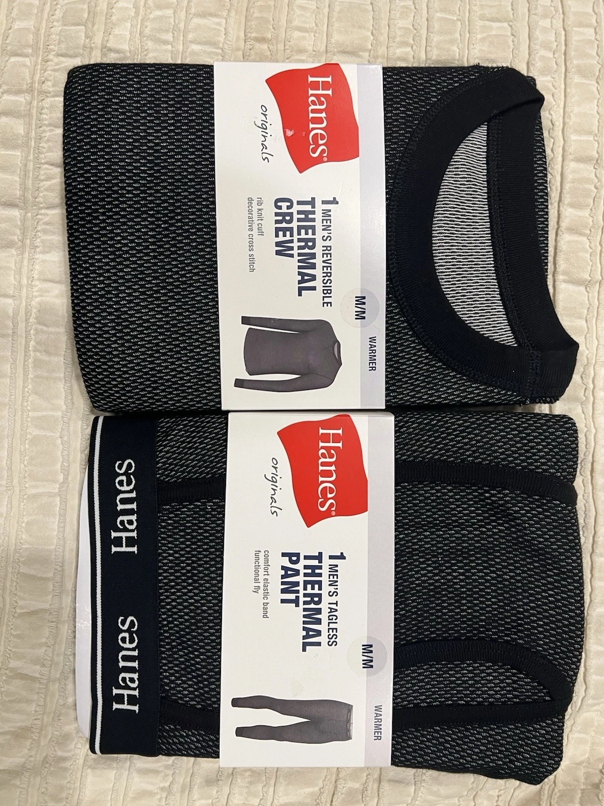 Hanes Thermal Underwear Set M Men’s
Opens in a new window or tab