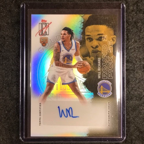 2025 Topps Signature Will Richard Base (RAW)