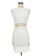 Nasty Gal Inc. Women White Cocktail Dress 6