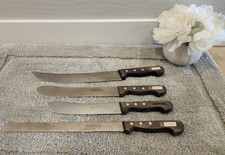 EL Herder Solingen Germany Kitchen / Butcher Knives Blade~SET OF4!