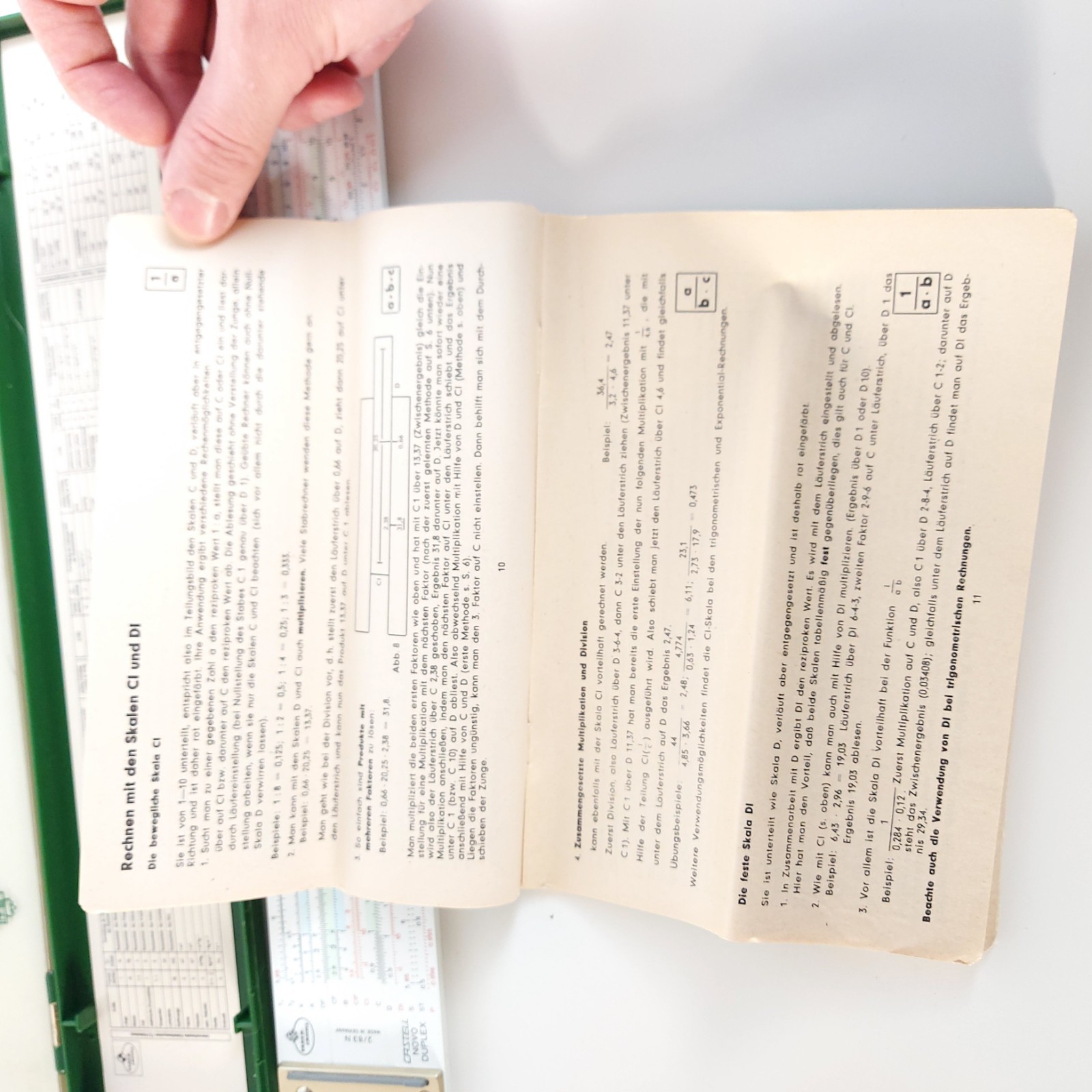 Vintage Faber Castell 2/83N Novo Duplex Slide Rule