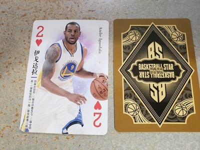Andre Iguodala Golden State Warriors Super Star 2 Chinese Playing Card