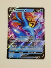 Omastar V 035/195 - Carta Holo Foil Near Mint Pokemon Tempesta Argentata