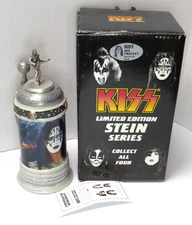 KISS ACE FREHLEY BEER STEIN IN BOX WITH COA LOW #59