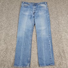 Vintage Levis 517 Mens 36x31 Orange Tab Slim Boot Cut Western Distressed 90s USA