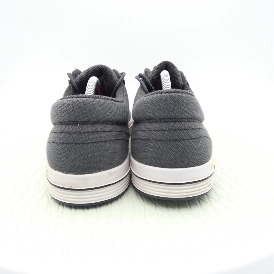 Nike Lunar Swingtip 552078-004 Mens US 11 Golf Shoes Gray White Canvas Sneakers - Image 4 of 4