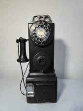 automatic electric company chicago 3 slot 2 piece payphone