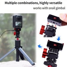 Aluminum Quick Release Adapter For Cameras Supports Continuous Charging
