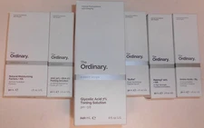 6 NIB The ORDINARY Beauty Products- AHA-BHA-Matixyl-Amino Acid-Moisture-Toner