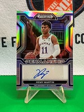 2022 Panini Prizm Draft - Remy Martin #CP-RMA - Silver College Penmanship (RC, A