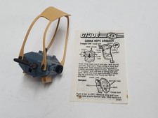 Vintage 1987 Gi Joe Cobra Rope Crosser Action Pack Instructions Works  No rope