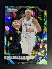2024 Panini Prizm WNBA - Myisha Hines-Allen #20 Ice Prizm