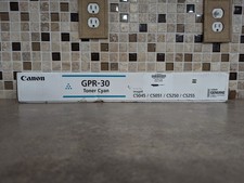 GENUINE CANON GPR-30 2793B003 CYAN TONER CARTRIDGE