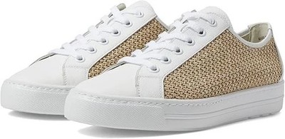 Paul Green Rachel Sneaker White Nature Combo, US 8.5