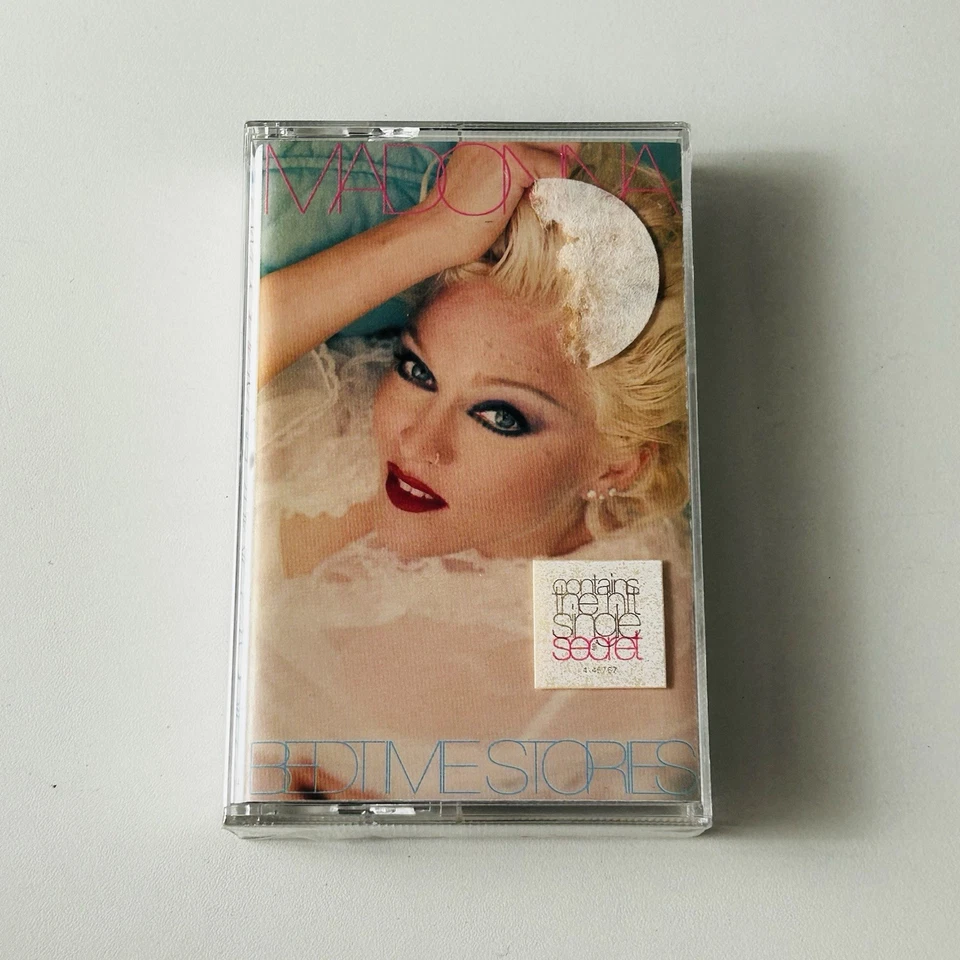Madonna Bedtime Stories Cassette 1994 w Hype US W Bonus Single - Image 3 of 4