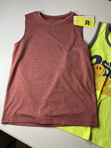 New with Tag Old Navy& All In Motion Boys Tank Tops Size S (6-7) Lot of 3 - Picture 3 of 4
