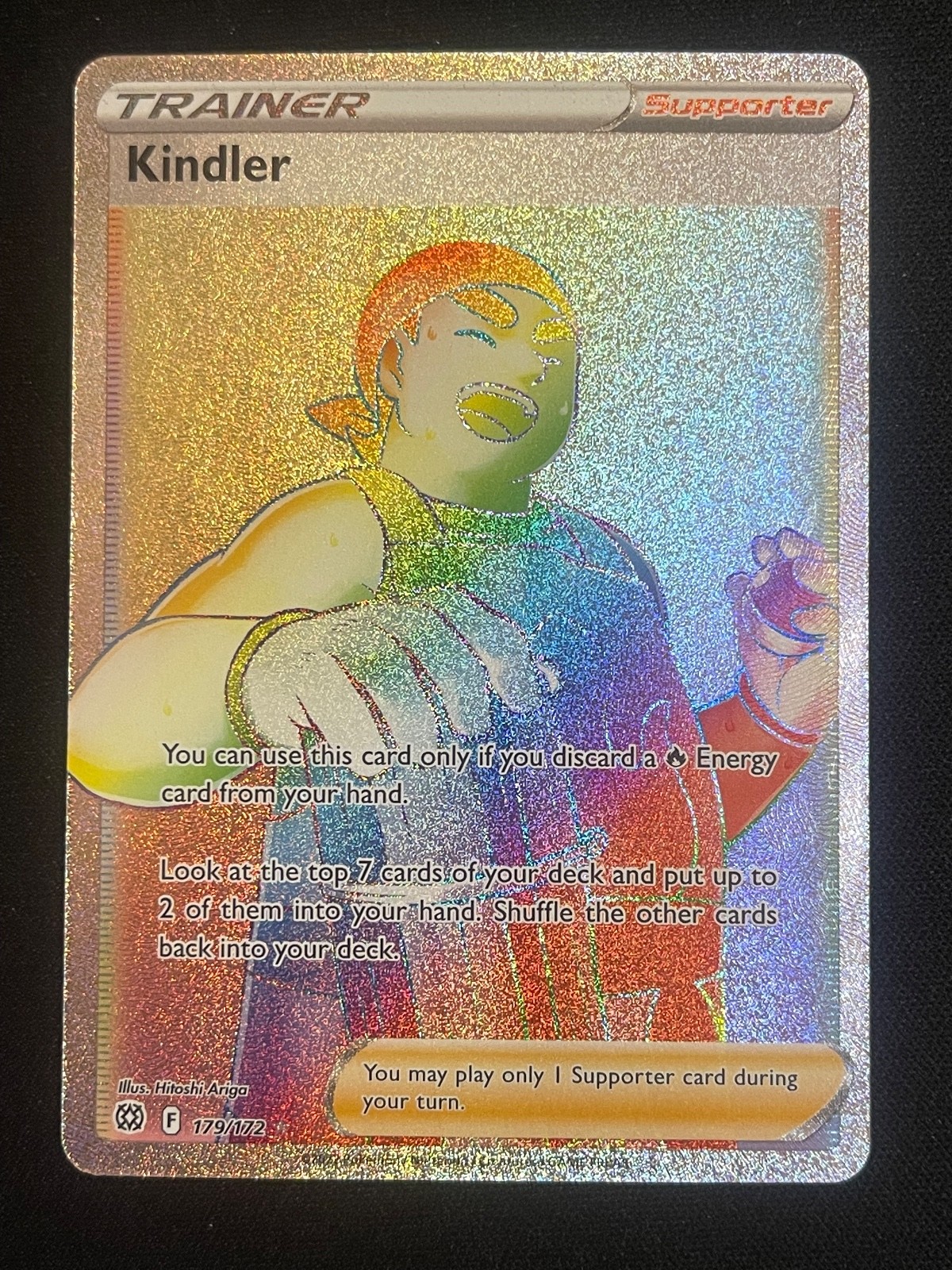 Pokemon Kindler (Secret) Secret Rare SWSH09: Brilliant Stars 179/172 NM