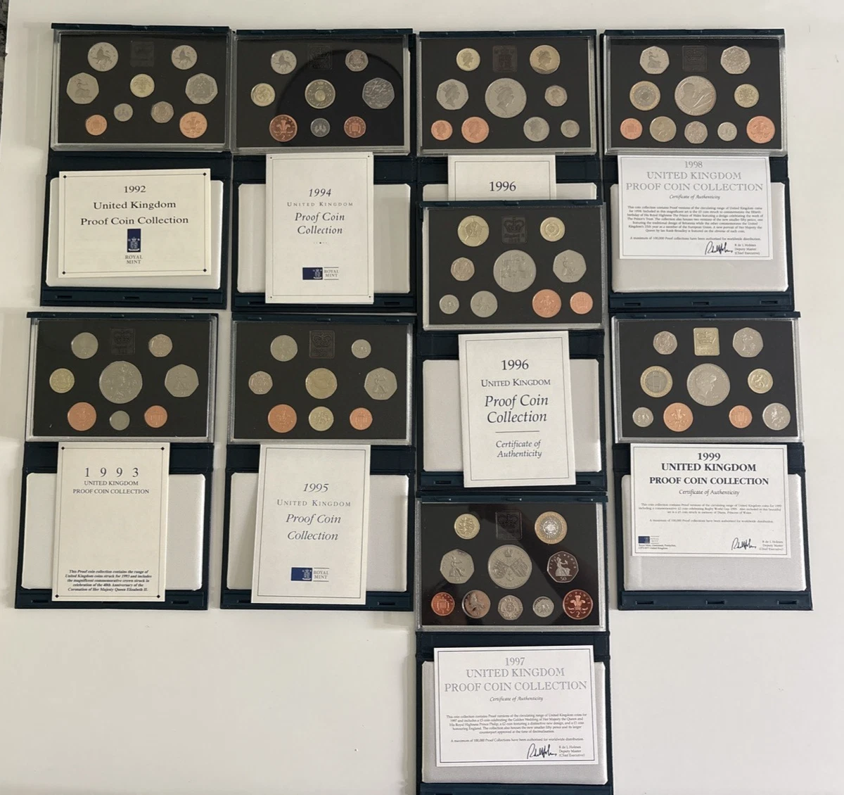 1996 UK Proof Coin Sets for sale | eBay
