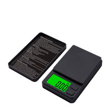 Precision Pocket Scale 1000G 0.1G - Digital Gram, Food, Jewelry, Ounces/Grains S