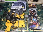 Sony PlayStation LOT-Time Crisis (PS, 1995) w/NAMCO Guncon x2 w/Nuby x2 & Games