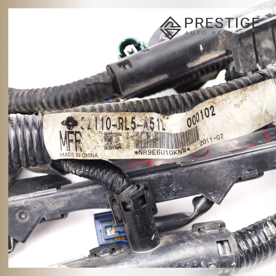 2011-2014 ACURA TSX Engine Wire Harness 32110-RL5-A51 - Image 2 of 4