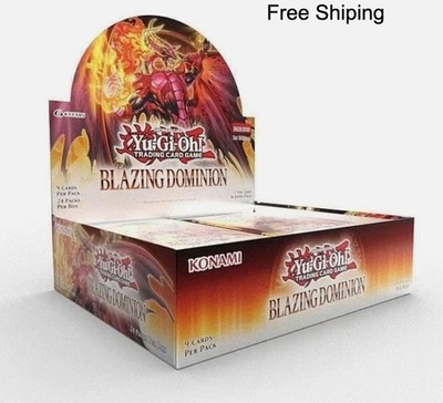 Yugioh Blazing Dominion Booster Box 1st Edition Factory Sealed New!*