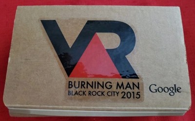 Burning Man Black Rock City 2015 Google Cardboard Viewer For Cell Phone