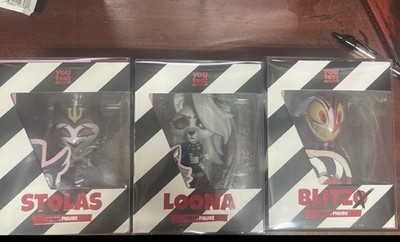 Youtooz Helluva Boss Stolas Loona Blitzo Vinyl Figures Boxed Set of 3