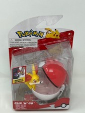 Pokmon PKW3132 - Clip 'n'Go Pok Balls - Fynx Pokball, Official Pokball wit