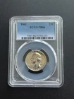 1961 Washington Proof 25C PCGS PR66 blue label nice .90 silver coin