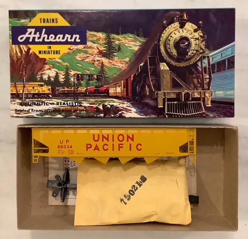 BEV-BEL ATHEARN HO Escala UNION PACIFIC Cuádruple Tolva Kit Nuevo de Lote Antiguo 1448-1 | Condition: Used
