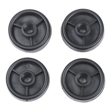 Fitness Equipment 4pcs Nylon Caster Wheels for Treadmill and Exercise Bike Use