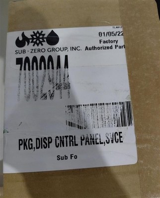 Sub-Zero 7002944 Refrigerator Disp Control Panel Assembly OEM Factory Cerrtified