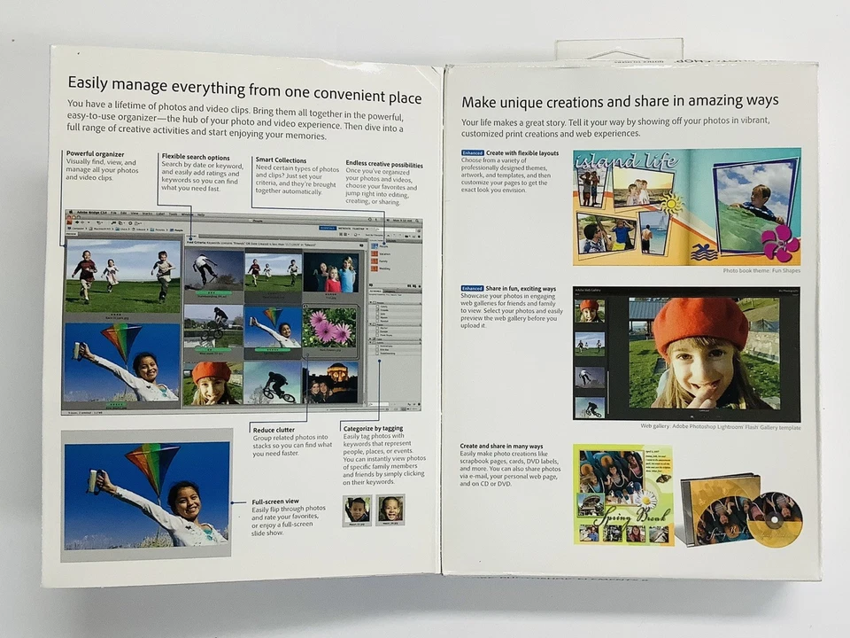 "BRAND NEW" Adobe Photoshop Elements 8 (MAC OS) FACTORY SEALED FREE SHIPPING - Image 2 of 4