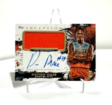 RPA /199! Davion Mace 2021 Topps Inception OTE Player-Worn Relic Auto 124/199