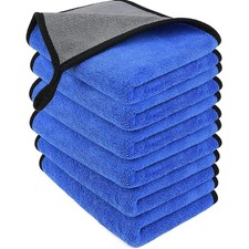 Poliertücher Auto Mikrofasertuch 600GSM Randlos 40 x 40 Microfasertuch Politur