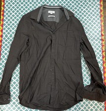 Calvin Klein Men's Slim Fit Dress Shirt Size S
