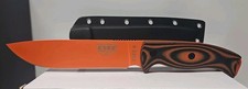 ESEE 6 New, Hi Vis Orange Bushcraft Survival Knife New, No Box