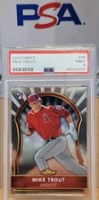 2011 Topps Finest #94 Mike Trout Angels RC Rookie PSA 9 MINT