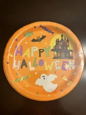 8 Inch halloween paper plates Set Of 8