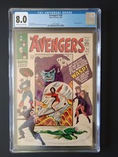 Avengers #26 CGC 8.0 1966 Attuma App. Stan Lee