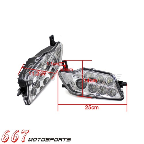 UTV Front LED Conversion Headlight For Honda Rancher 420 & Foreman 500 2014-2020 - Picture 7 of 7