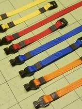 Set of Four (4) Miniature Cargo Buckle Straps for 1/10 and 1/14 Scale RC