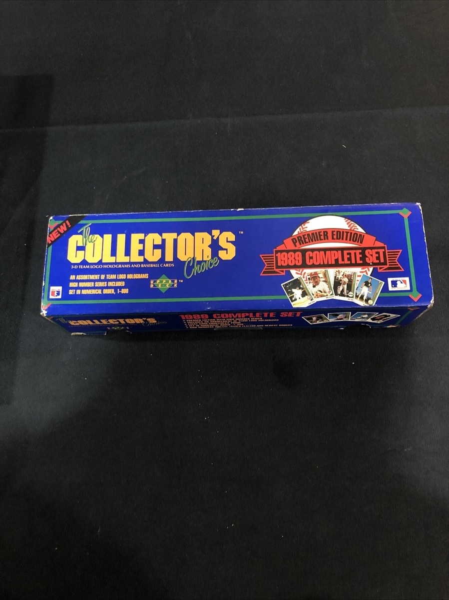 1989 UPPER DECK BASEBALL COMPLETE FACTORY SEALED SET - Ken Griffey