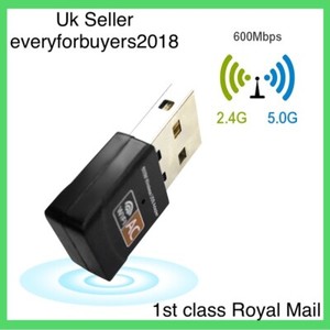 Usb Wifi Dongle 802 11 Ac 600mbps Wireless Network Adapter For Laptop Lan Pc Uk Ebay Usb Wifi Dongle 802 11 Ac 600mbps Wireless Network Adapter For Laptop Lan Pc Uk Ebay